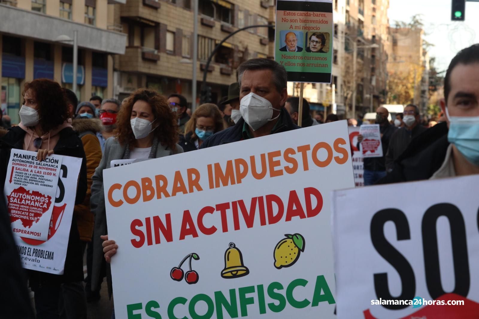 Manifestación de autónomos