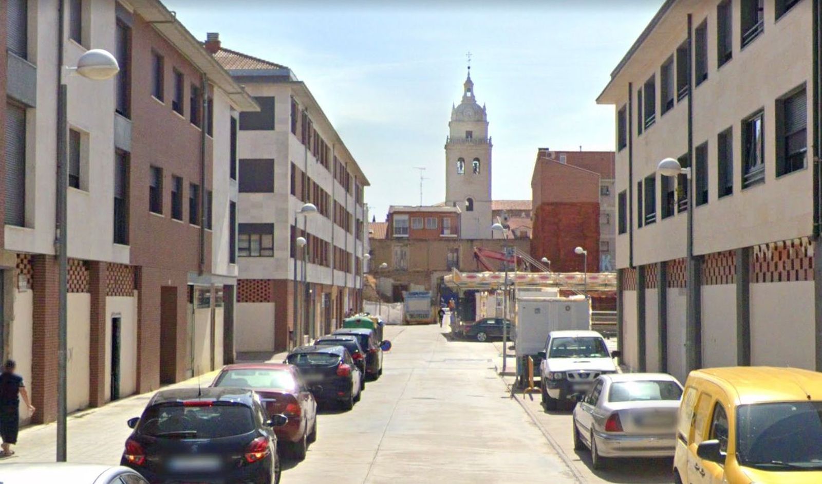 Calle Guillen de Rhoan en Tordesillas