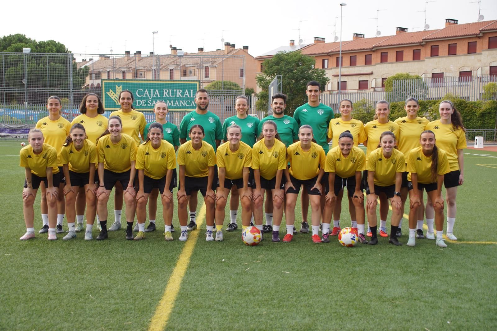 El Salamanca Fútbol Femenino. Primer entrenamiento de la pretemporada.