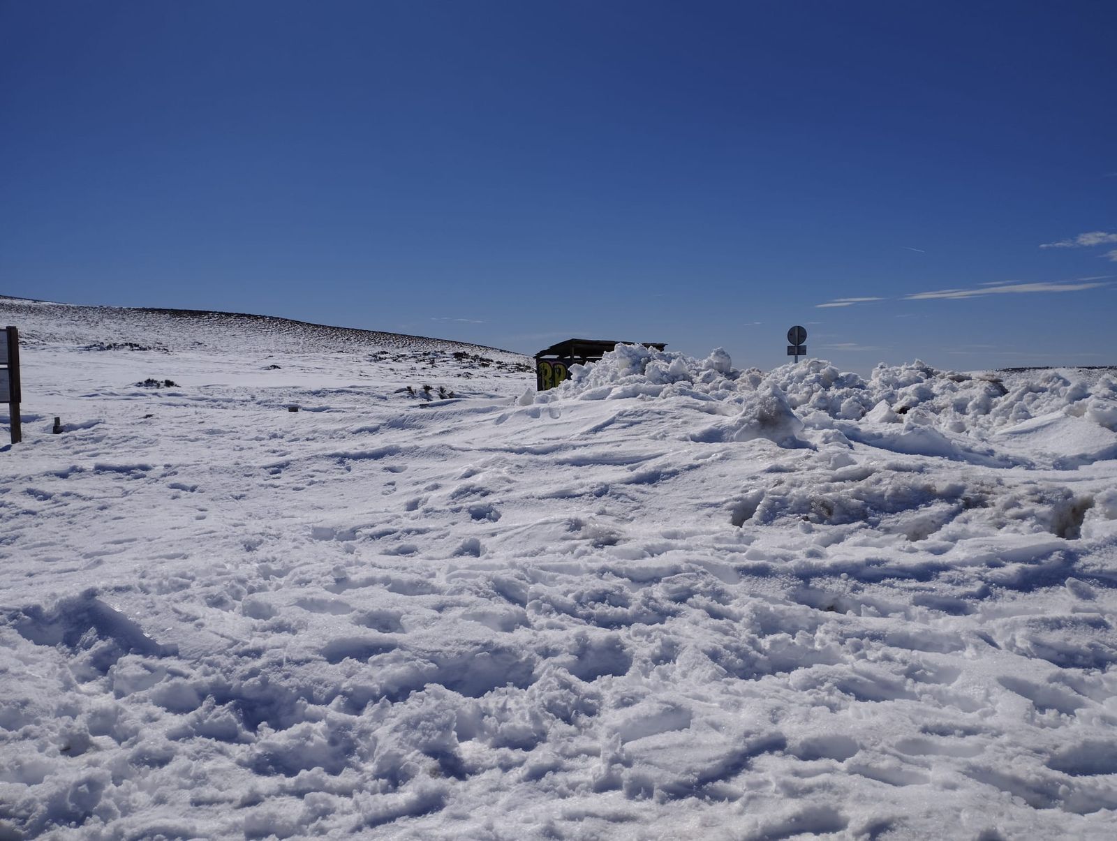 Así luce la Laguna de Peces este miércoles