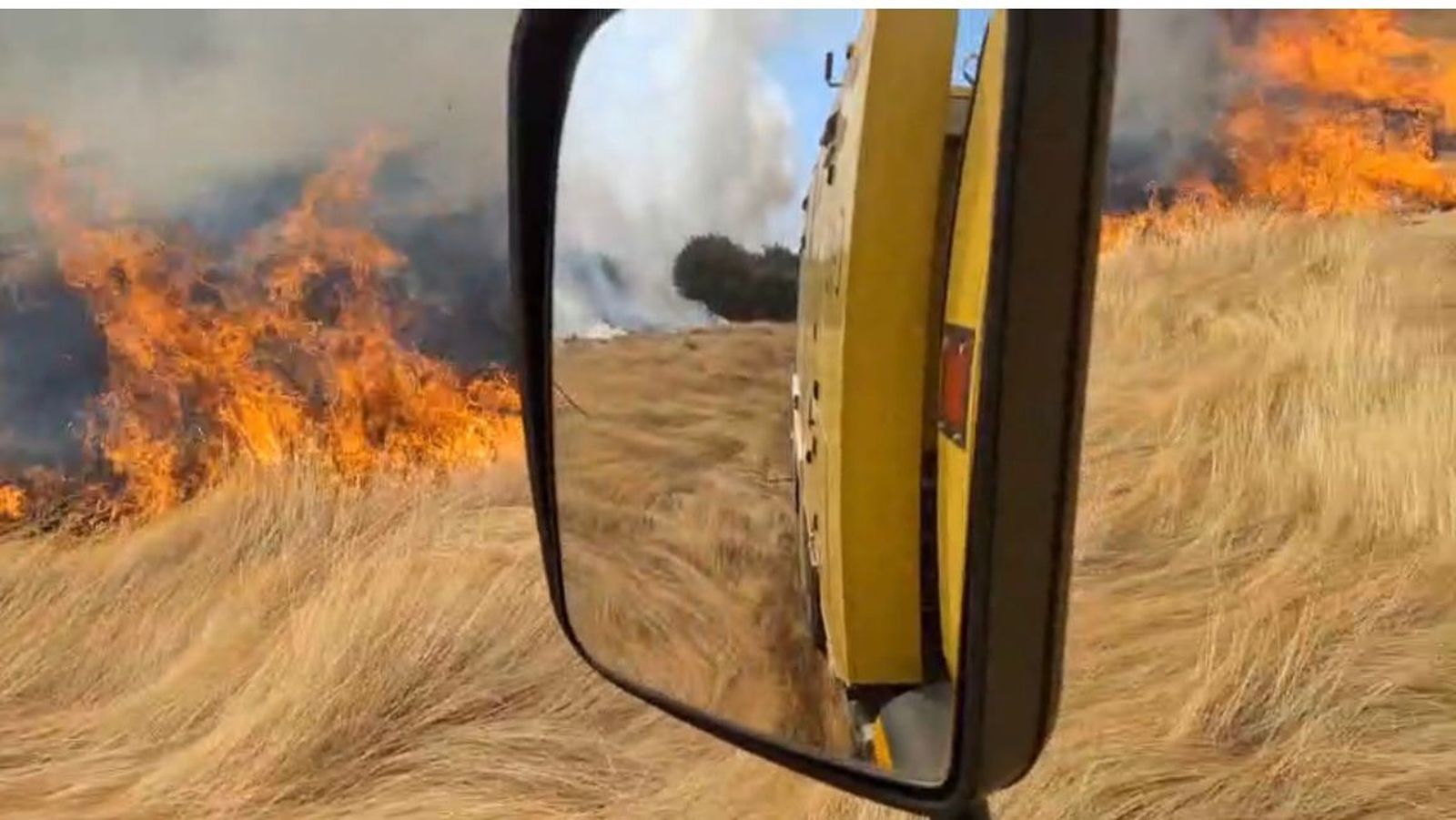 Incendio de nivel 1 en Moronta