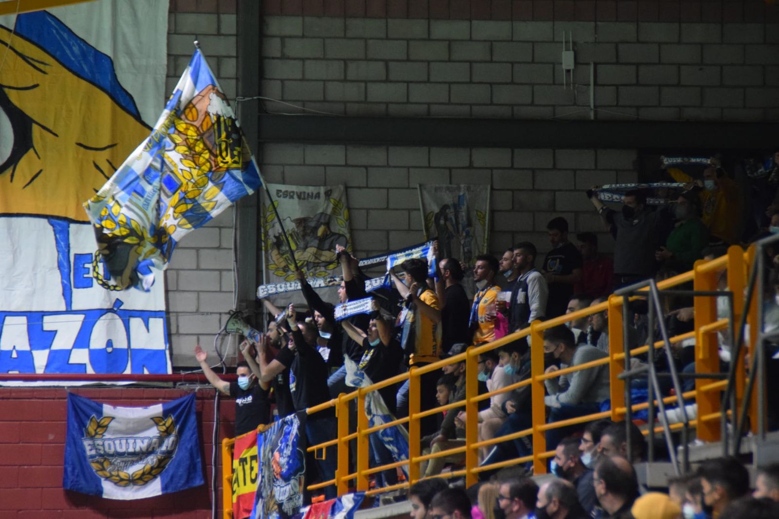 Afición del Atlético Benavente