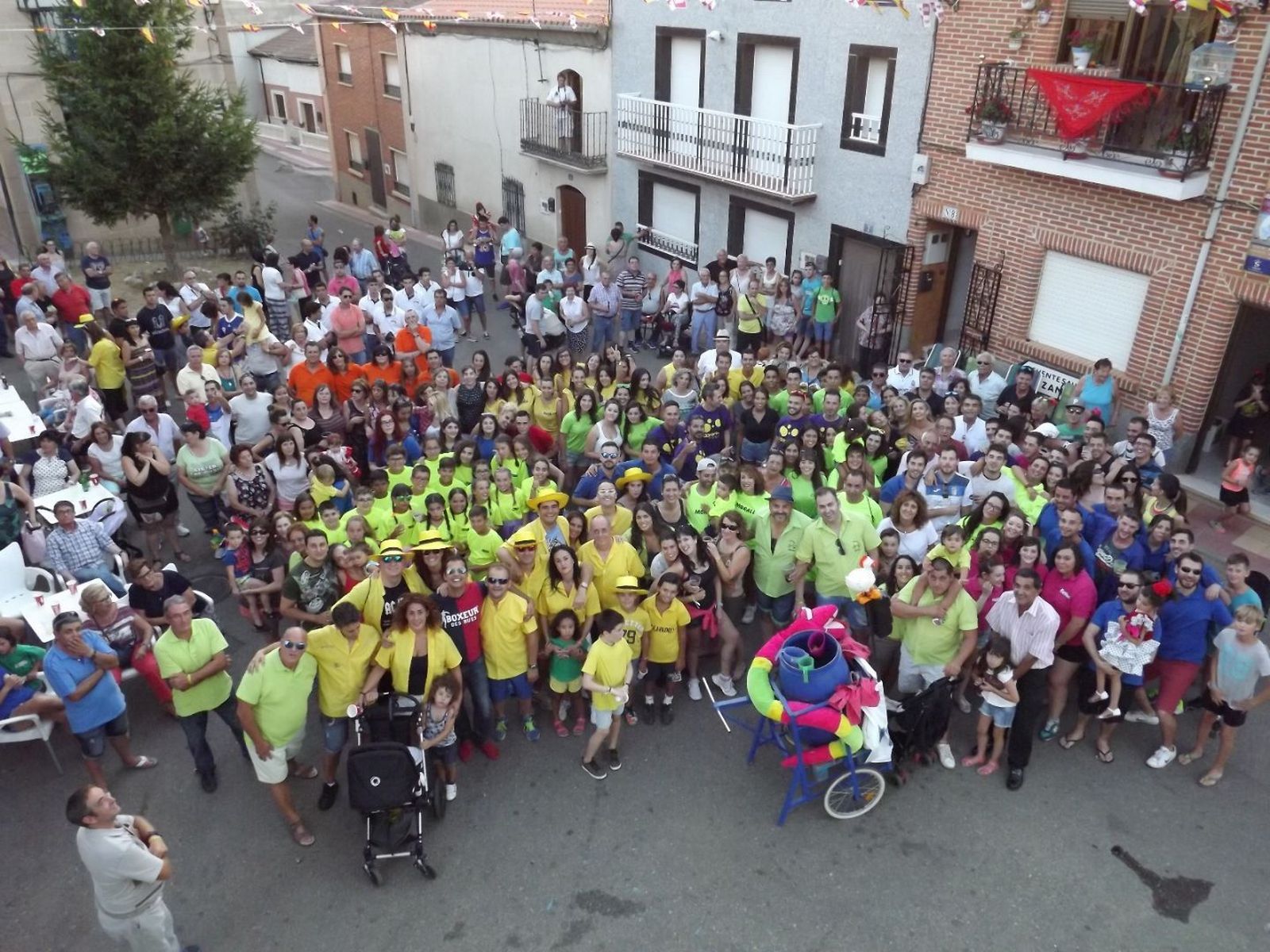 Imagen de archivo de las fiestas de un pueblo de Zamora