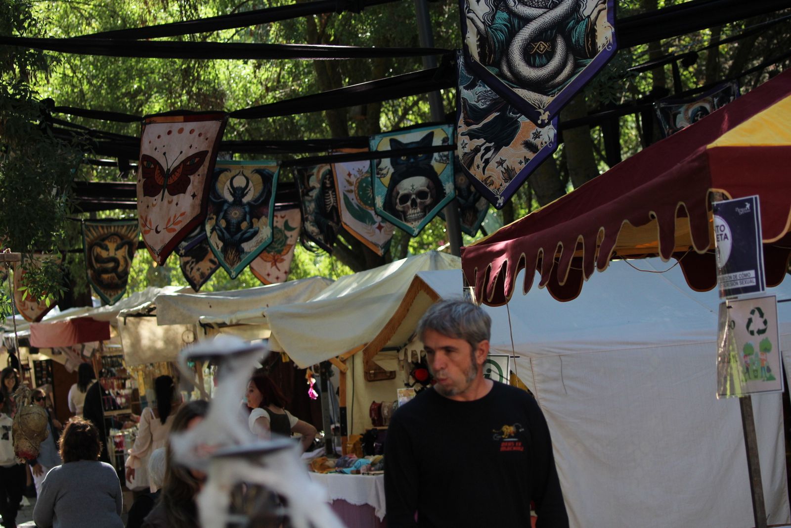 Comienza el mercado medieval en la Vaguada de la Palma