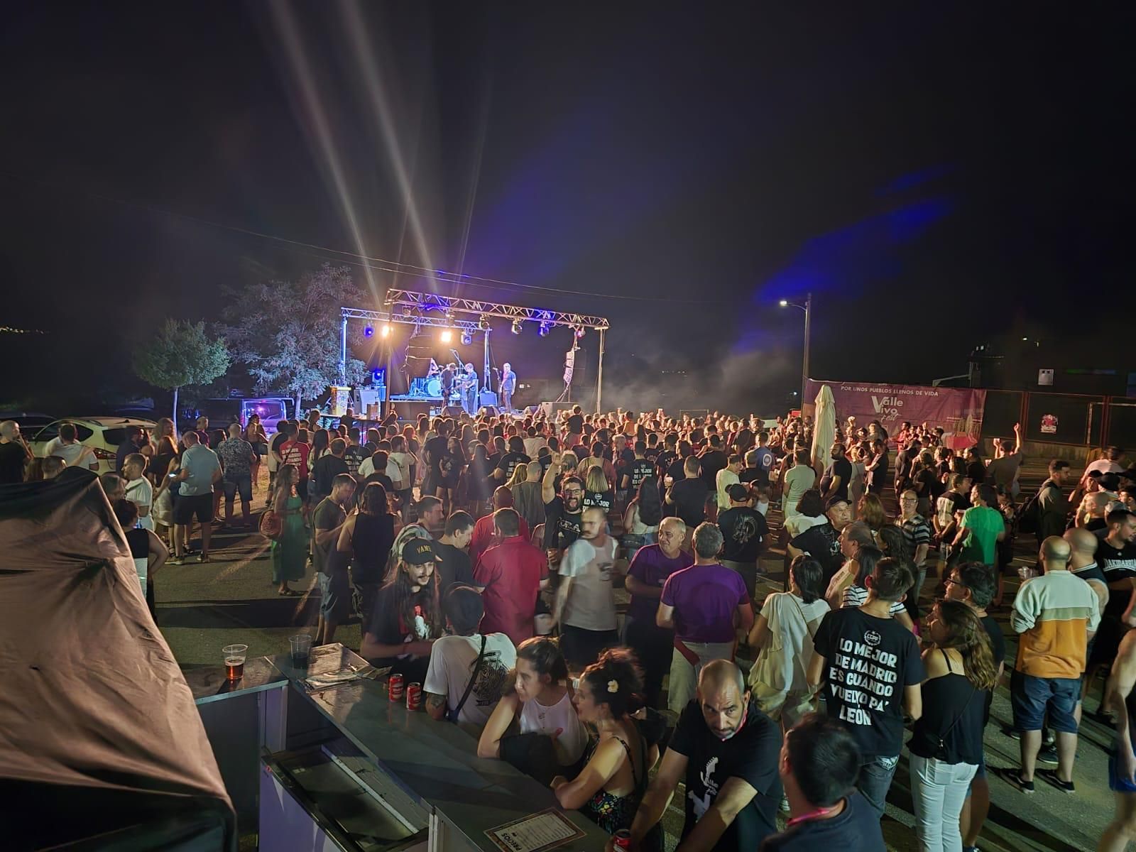 Una edición pasada del Valle Vivo Fest en Santibáñez de Vidriales.