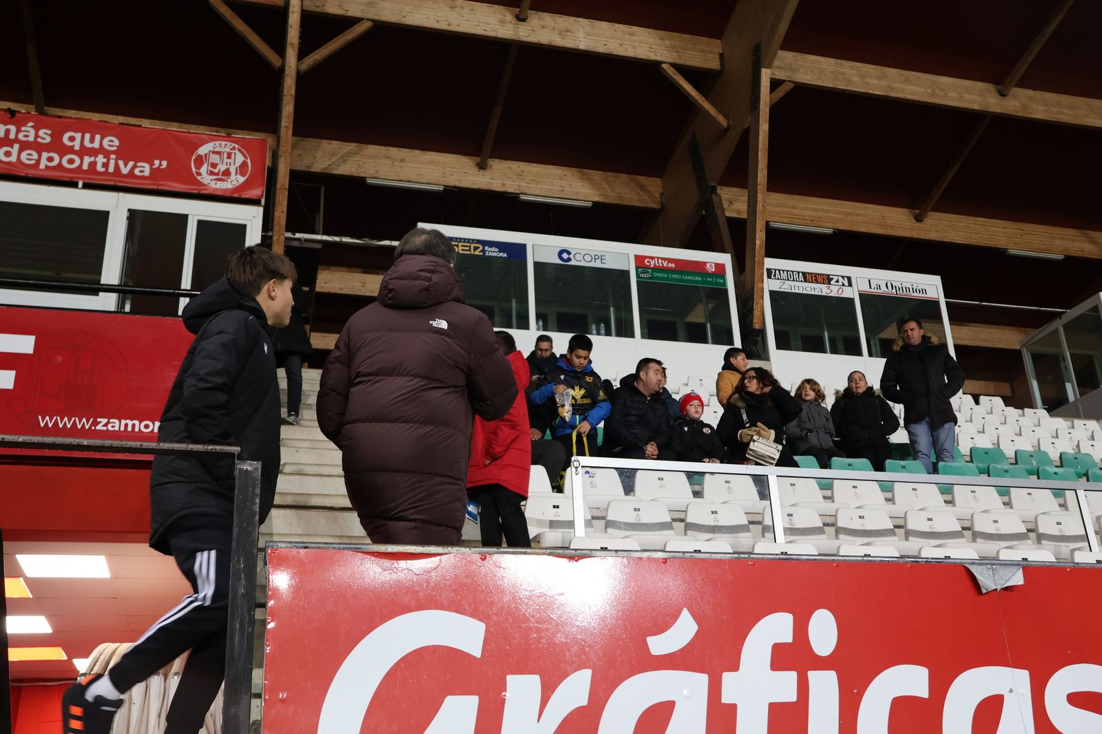 Entrenamiento del Zamora CF a puertas abiertas