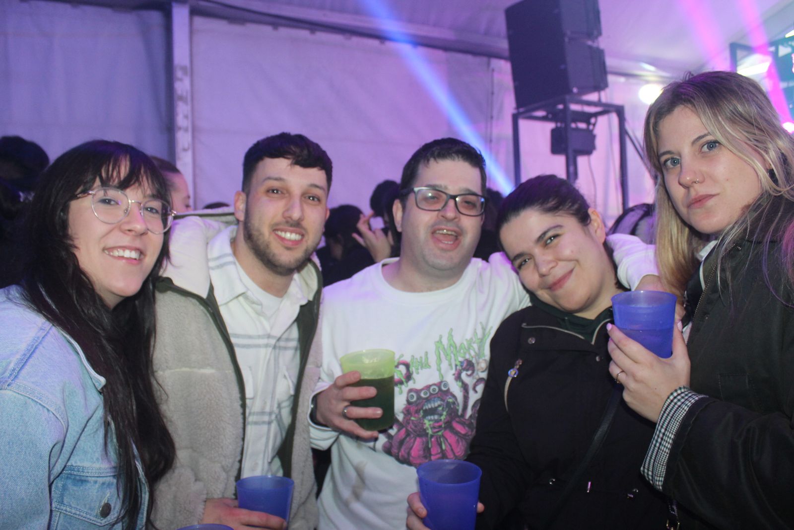 Salamanca de noche, sábado 7 de febrero