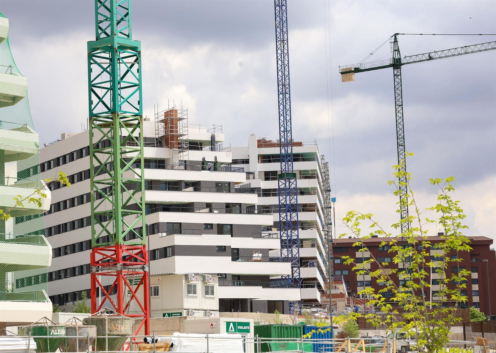 Edificación de viviendas. Marta Fernández Jara - Europa Press. Archivo.