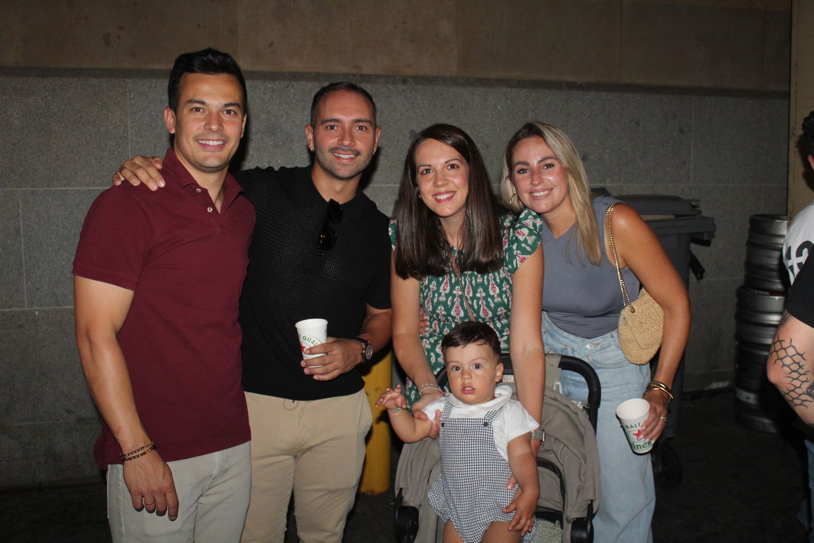Ambiente en la Feria de Día en la tarde de este sábado