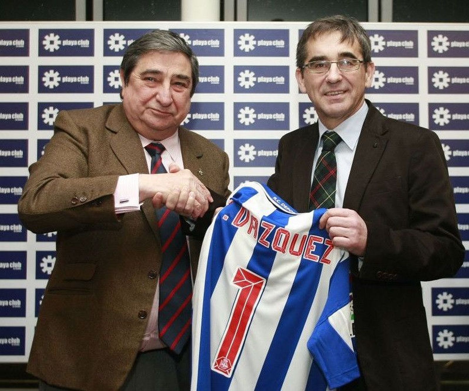 Lendoiro y Fernando Vu00e1zquez