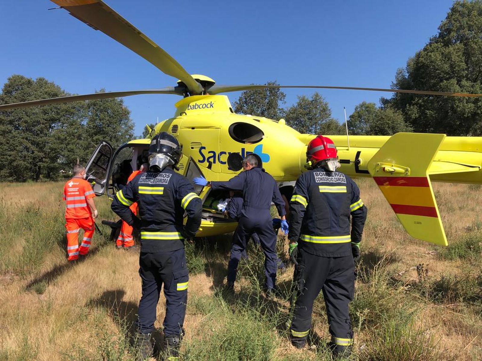 Helicóptero medicalizado