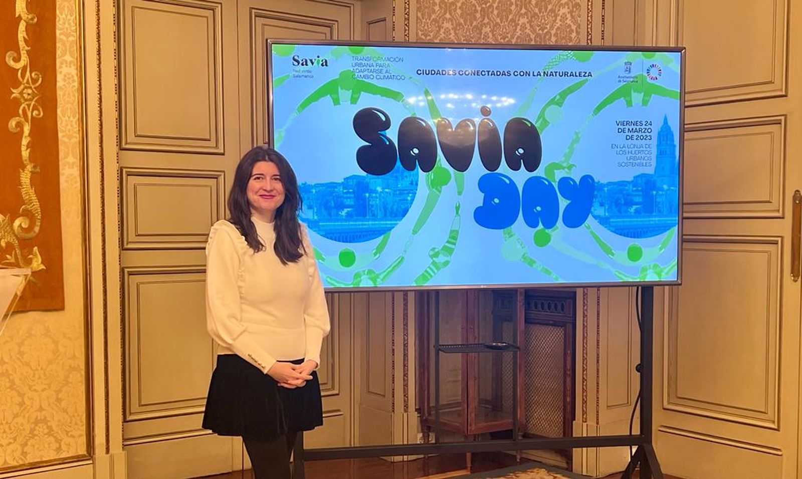 Miryam Rodríguez presenta el Savia Day