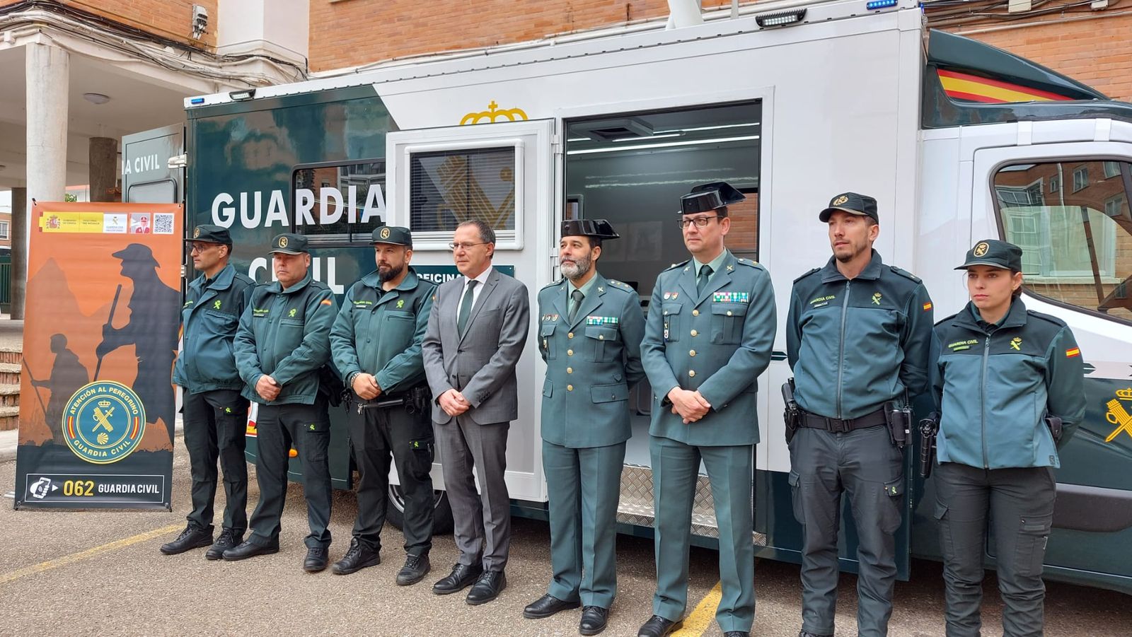 Presentación de la OMAC en la Comandancia de la Guardia Civil de Zamora