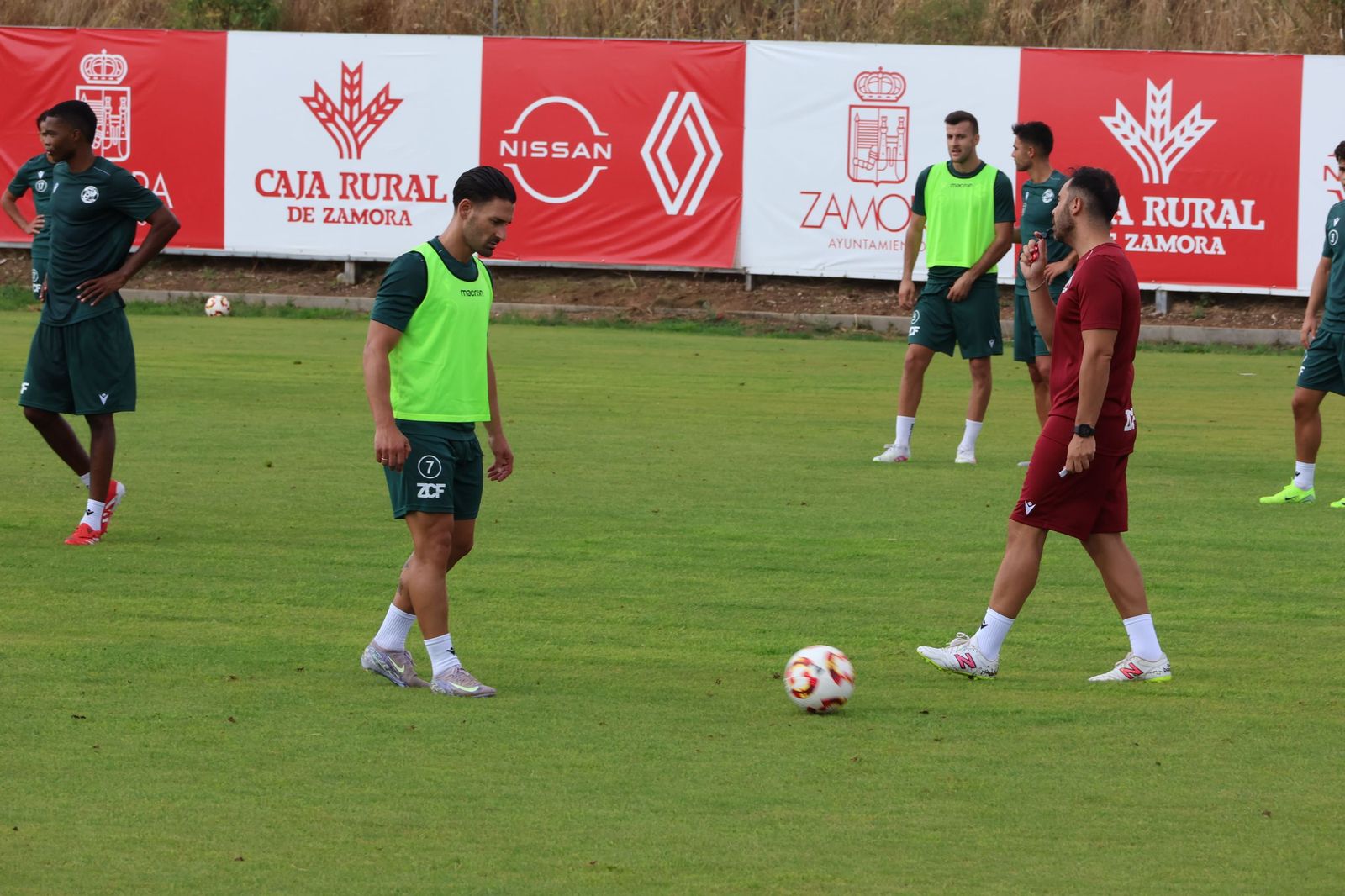 Primer entrenamiento Zamora CF 25-26