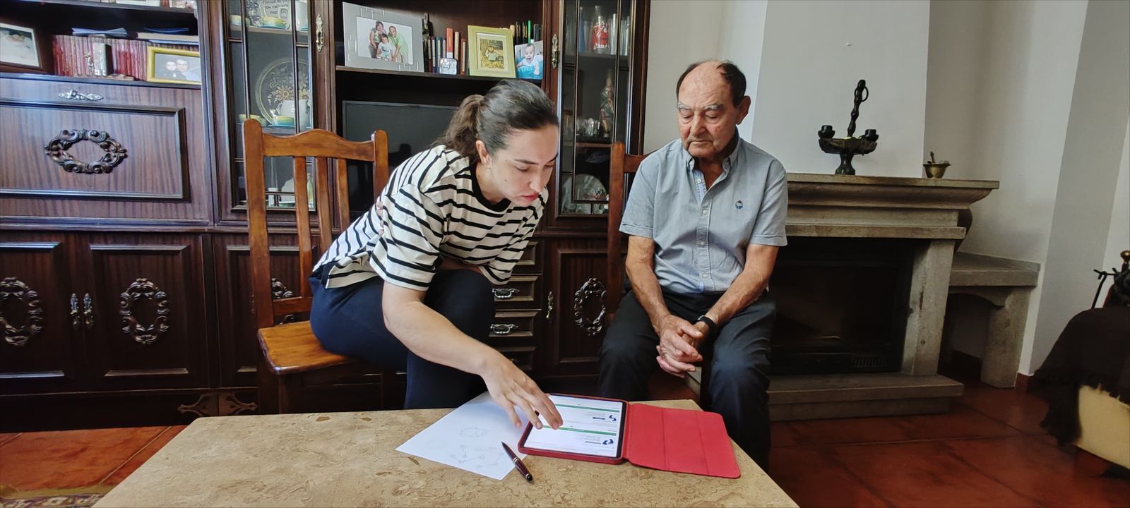 Una app pionera en Europa mejora la salud de los mayores en pueblos de Zamora Una app pionera en Europa mejora la salud de los mayores en pueblos de Zamora