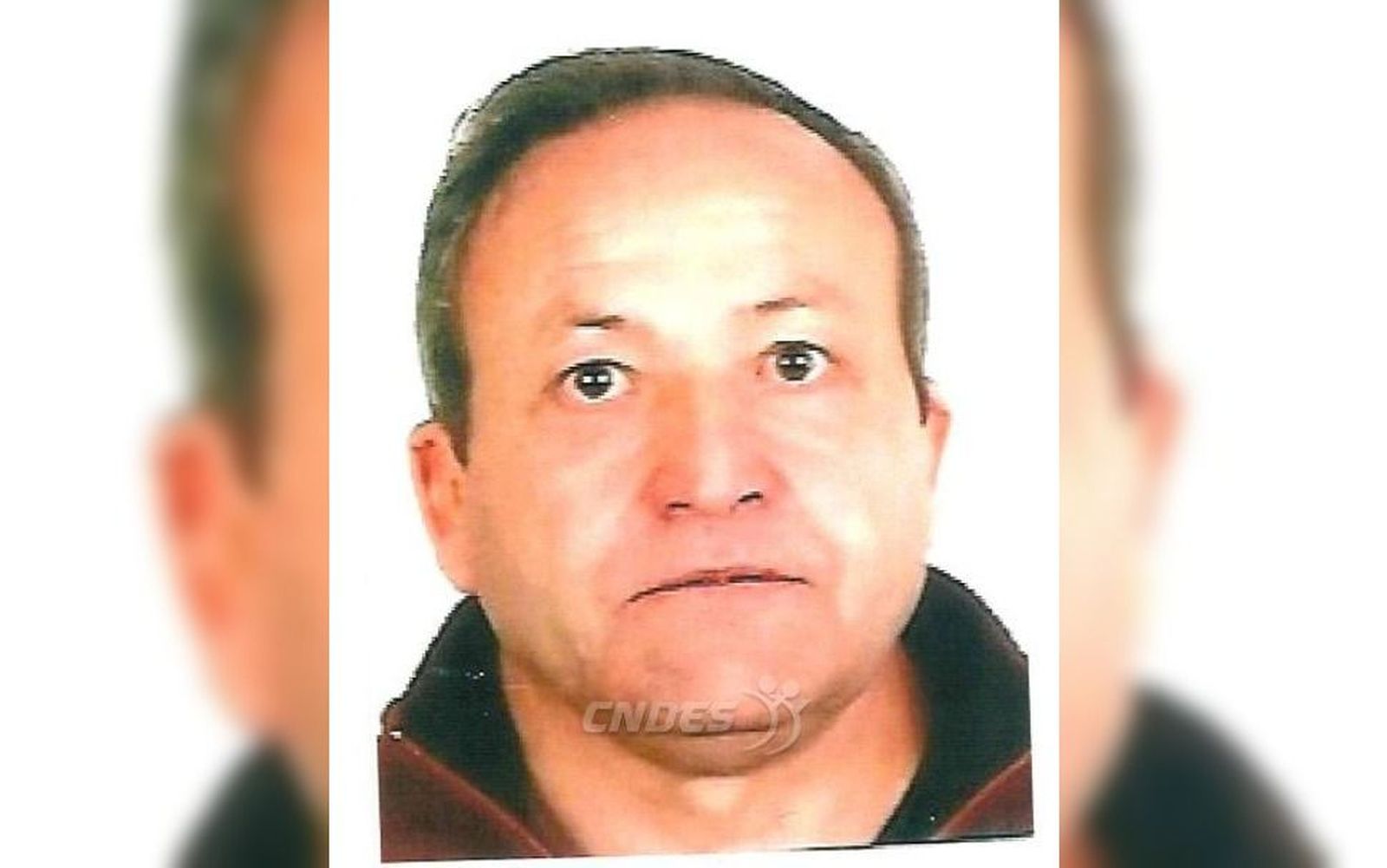 Imagen difundida del desaparecido