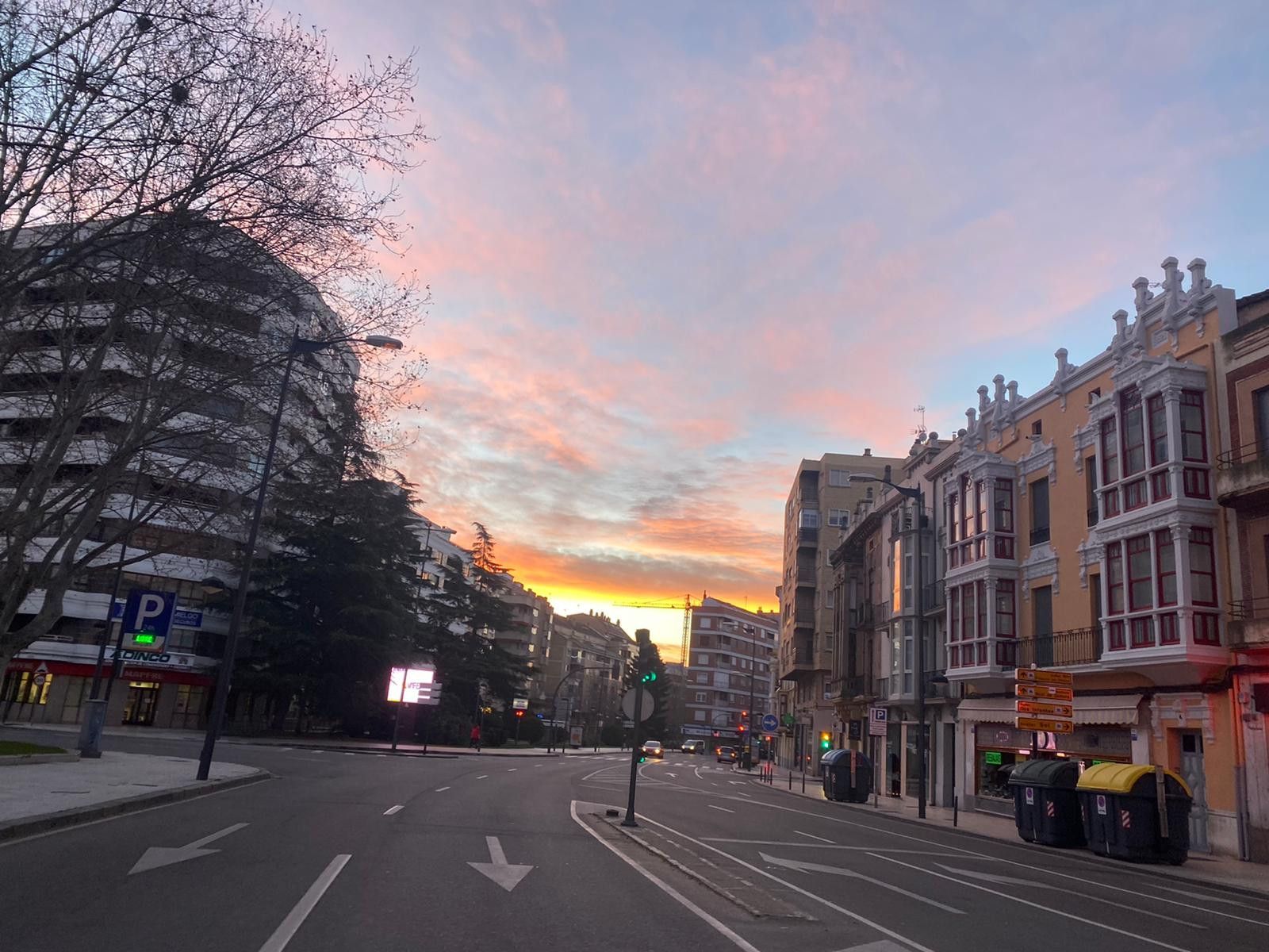 Tiempo sol marina avenida portugal otoño