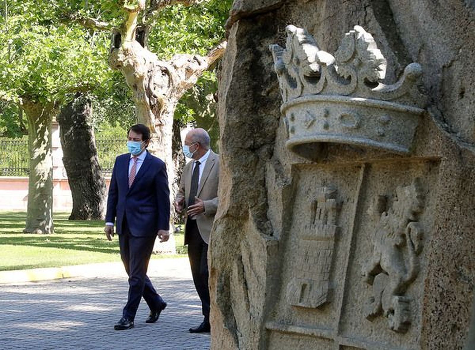El presidente y el vicepresidente de la Junta hacen balance del mandato El presidente y el vicepresidente de la Junta hacen balance del mandato