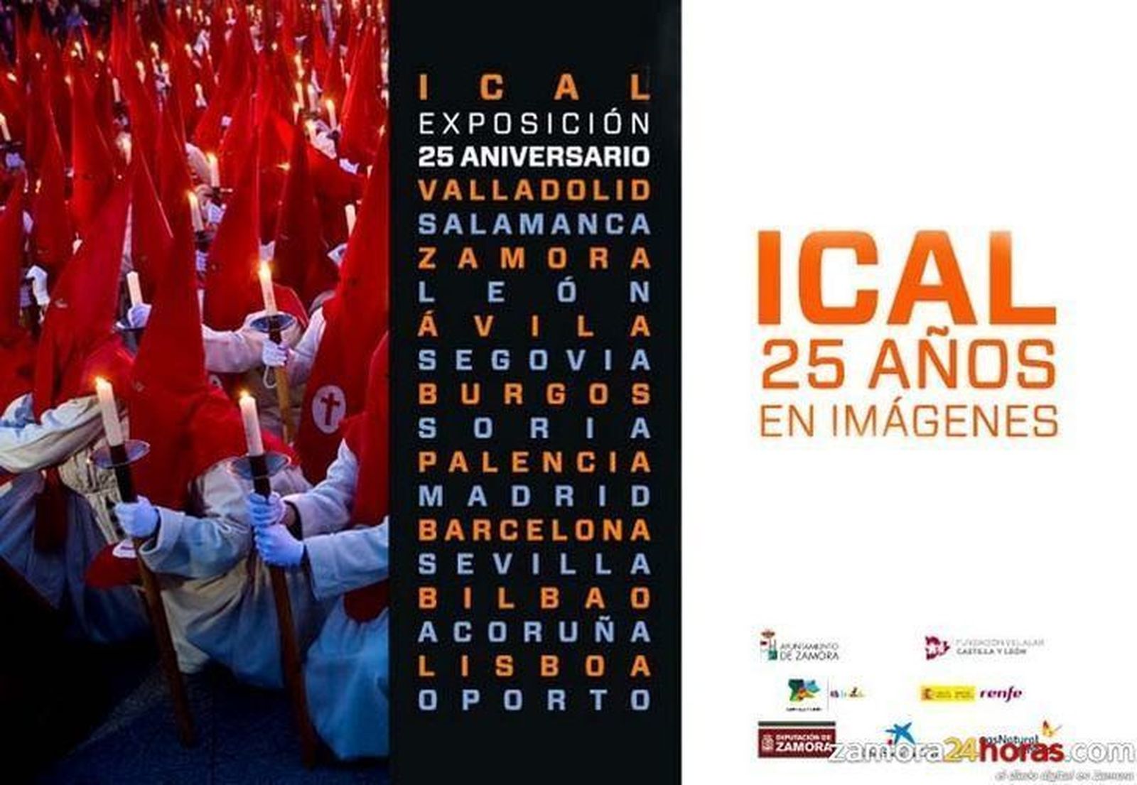 Inauguran en Zamora la exposición 'Ical, 25 años: Pedazos de vida de Castilla y León' para celebrar el primer cuarto de siglo de la Agencia