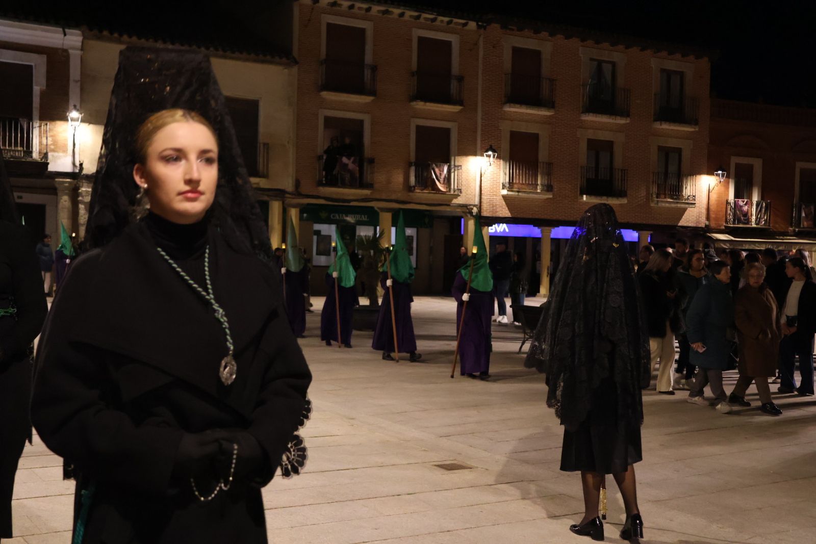 Revive en imágenes la procesión del Silencio en Villalpando