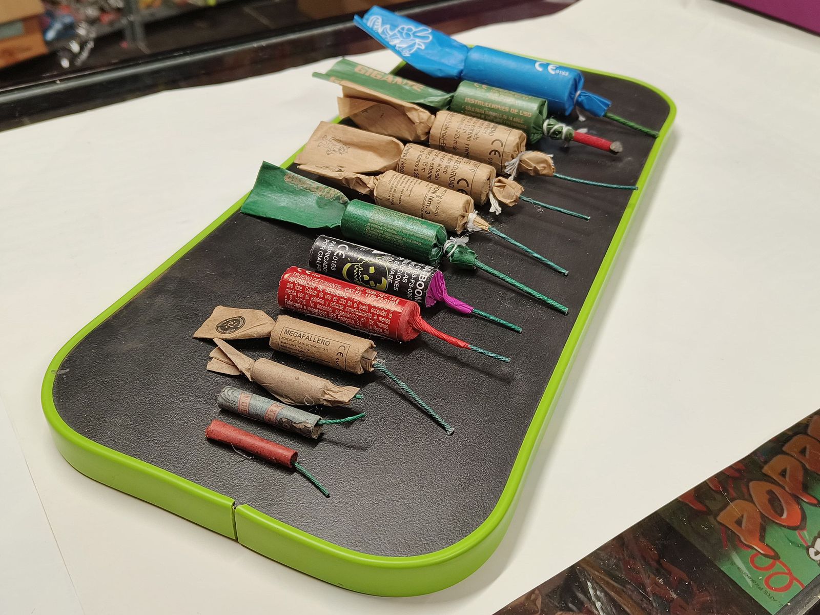 Artículos de pirotecnia