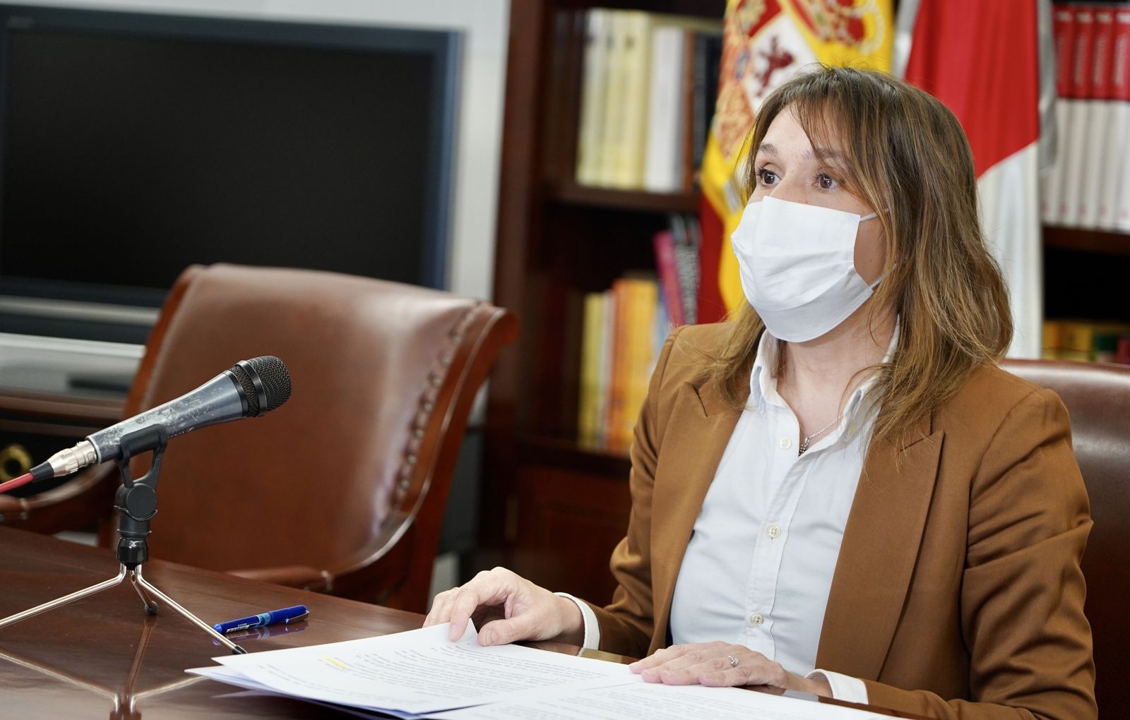 Rocío Lucas, consejera de Educación de la Junta de Castilla y León