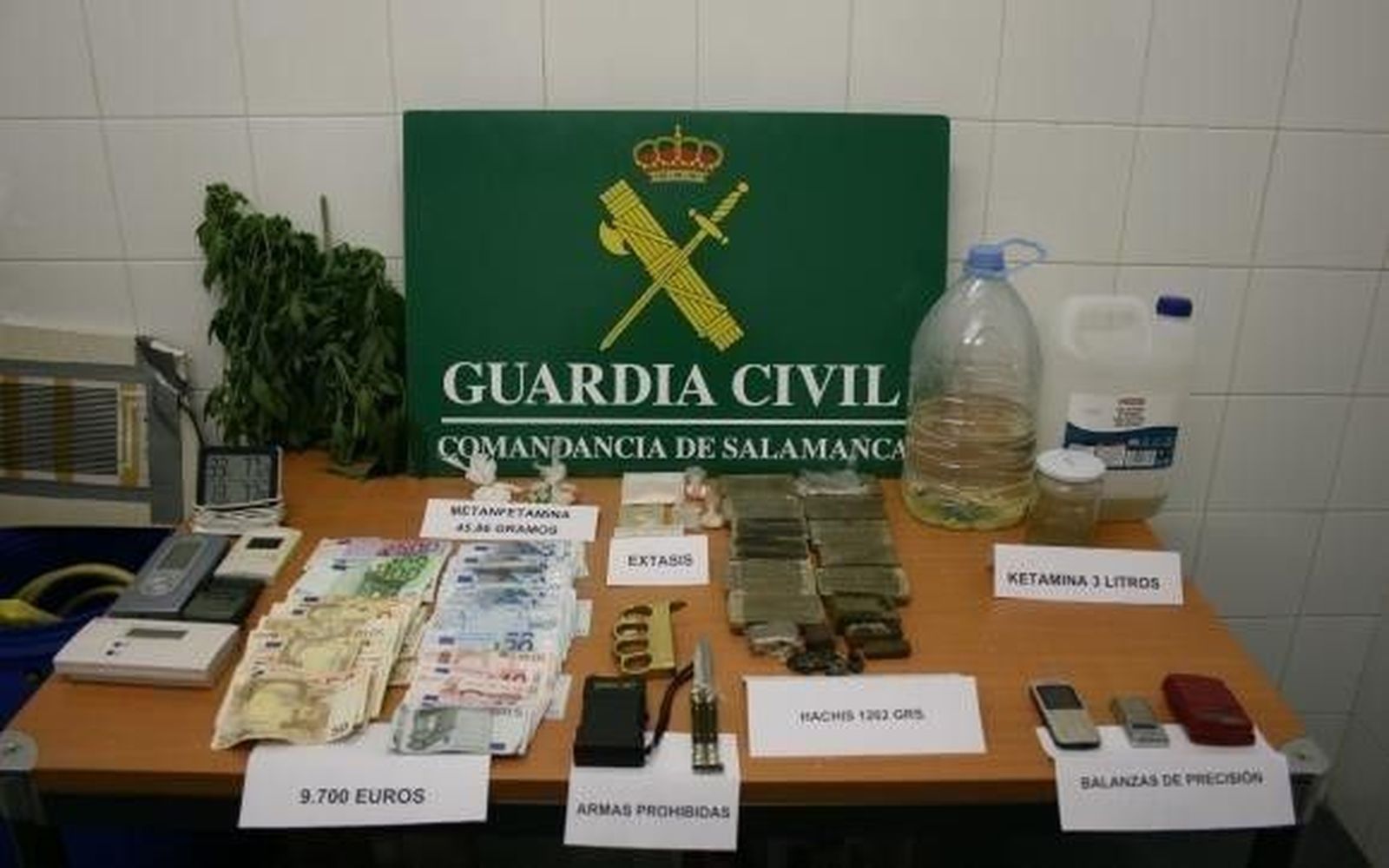 Dos nuevos detenidos en León relacionados con la operación 'Salamina'