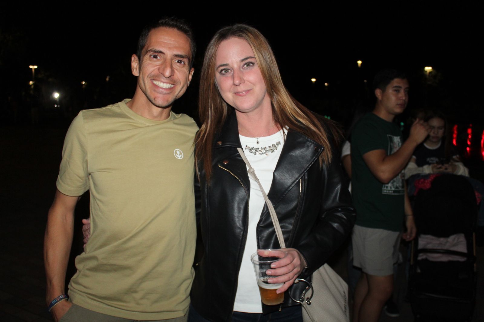 Ambiente en la Feria de Día en la tarde de este viernes