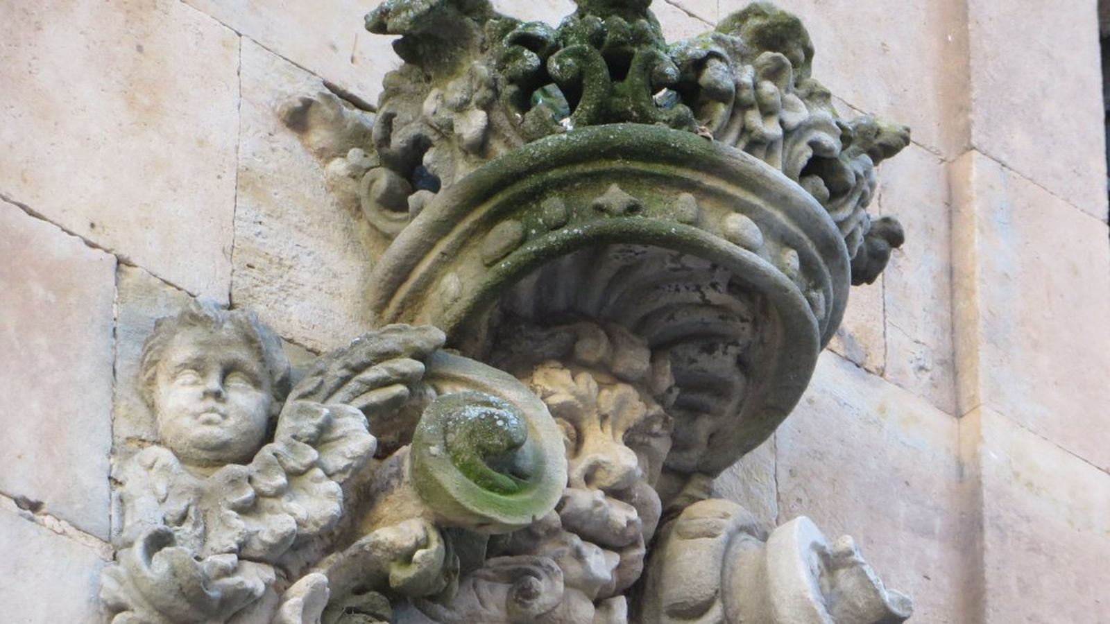 Estado del convento de las Agustinas tras las lluvias