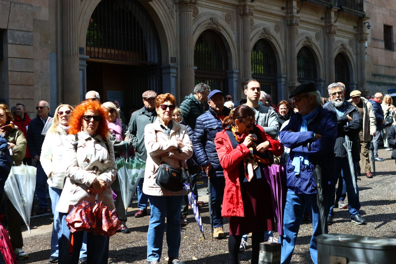 Así se ha vivido, en imágenes, la protesta que clama mejores conexiones ferroviarias en Salamanca