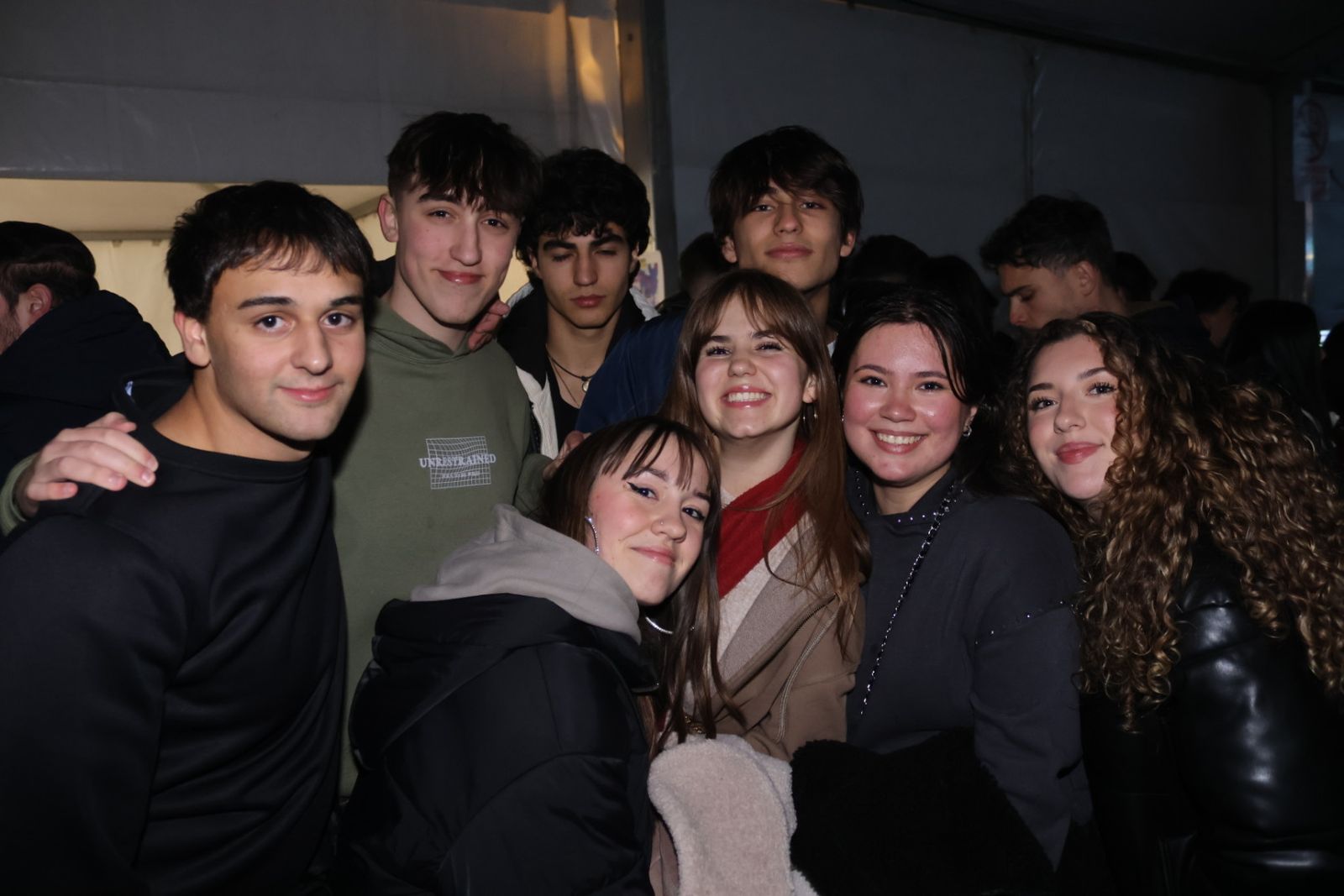 Salamanca de noche, viernes 7 de febrero