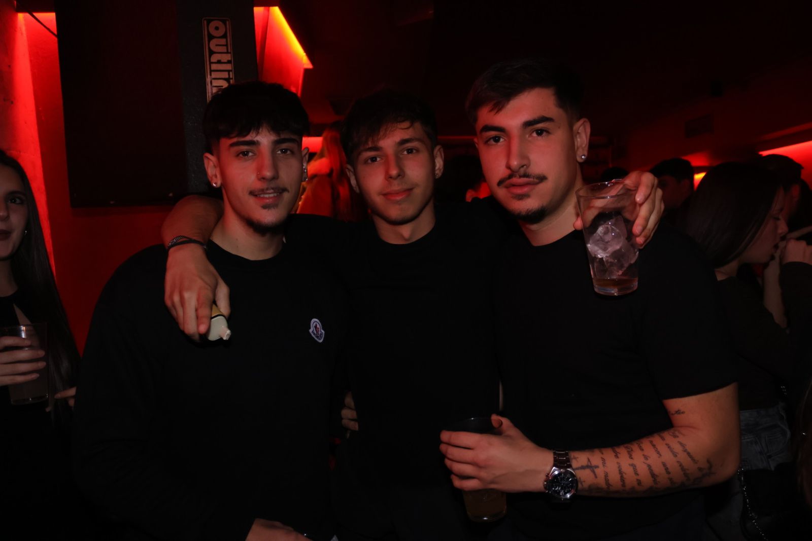 Salamanca de noche, sábado 17 de enero