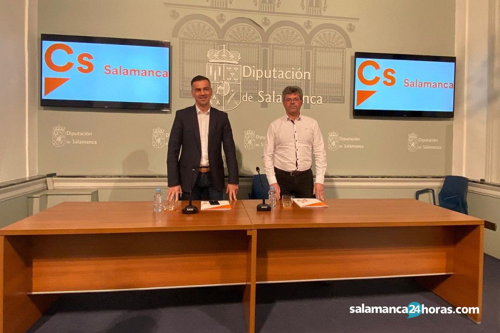 Jesús Luis de San Antonio y Manuel Hernández