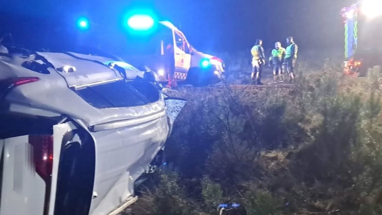 Imagen del accidente