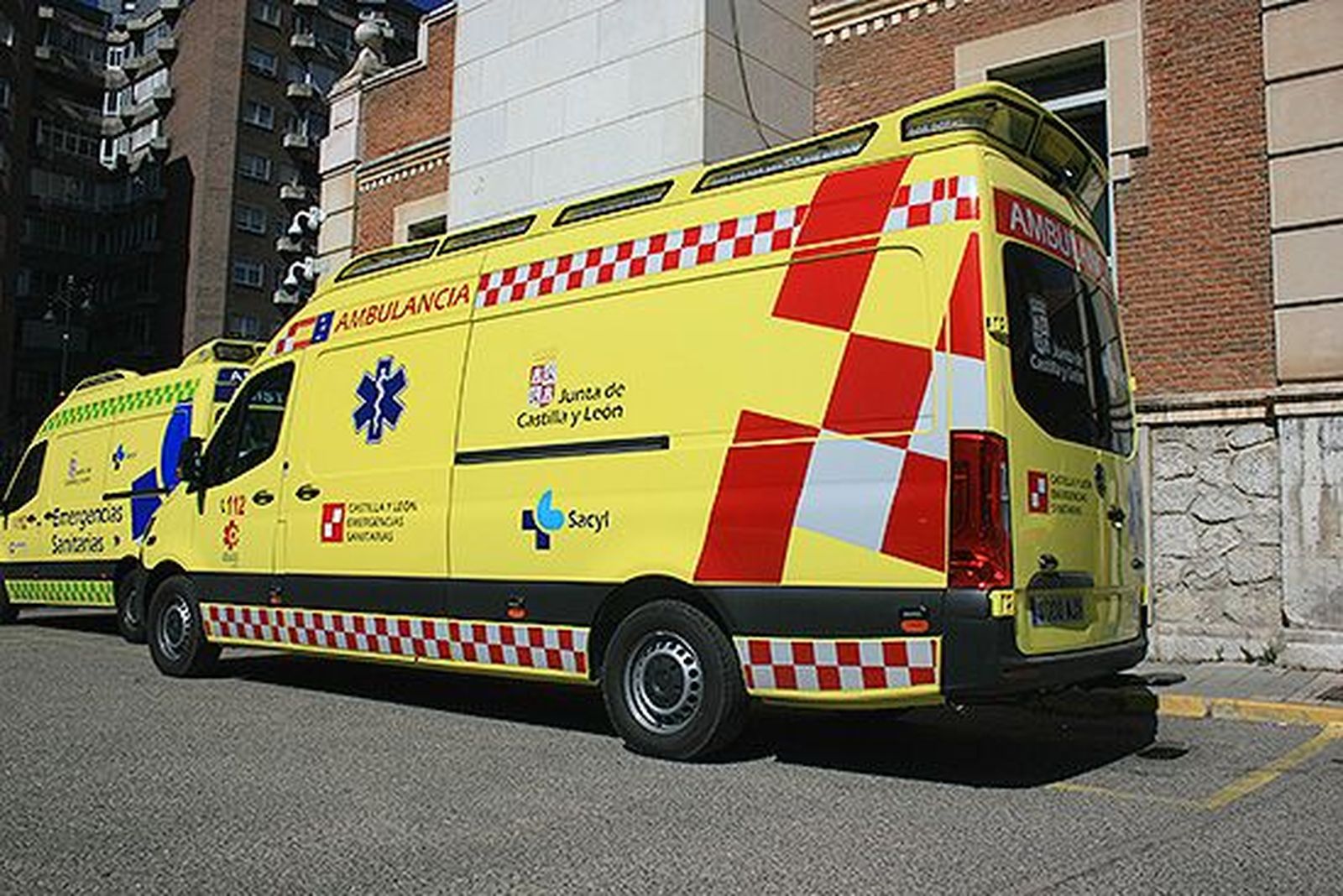 Ambulancia del SACYL. FOTO: 1-1-2