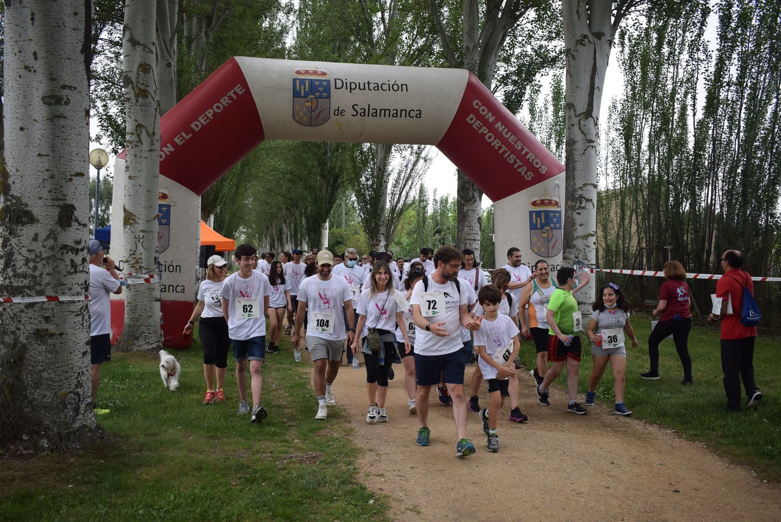 Carrera organizada por la Asociación contra la Leucemia y Enfermedades de la Sangre (ASCOL) el sábado, 21 de mayo.