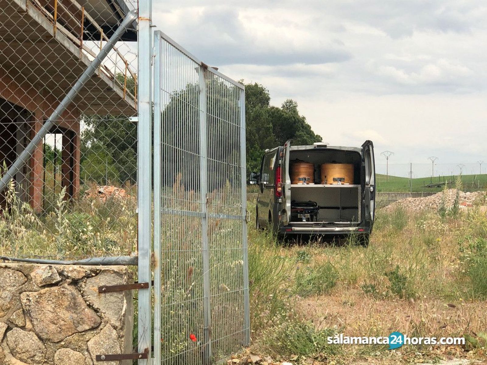 Encuentran en una obra de Salamanca el cuerpo de un hombre en avanzado estado de descomposición
