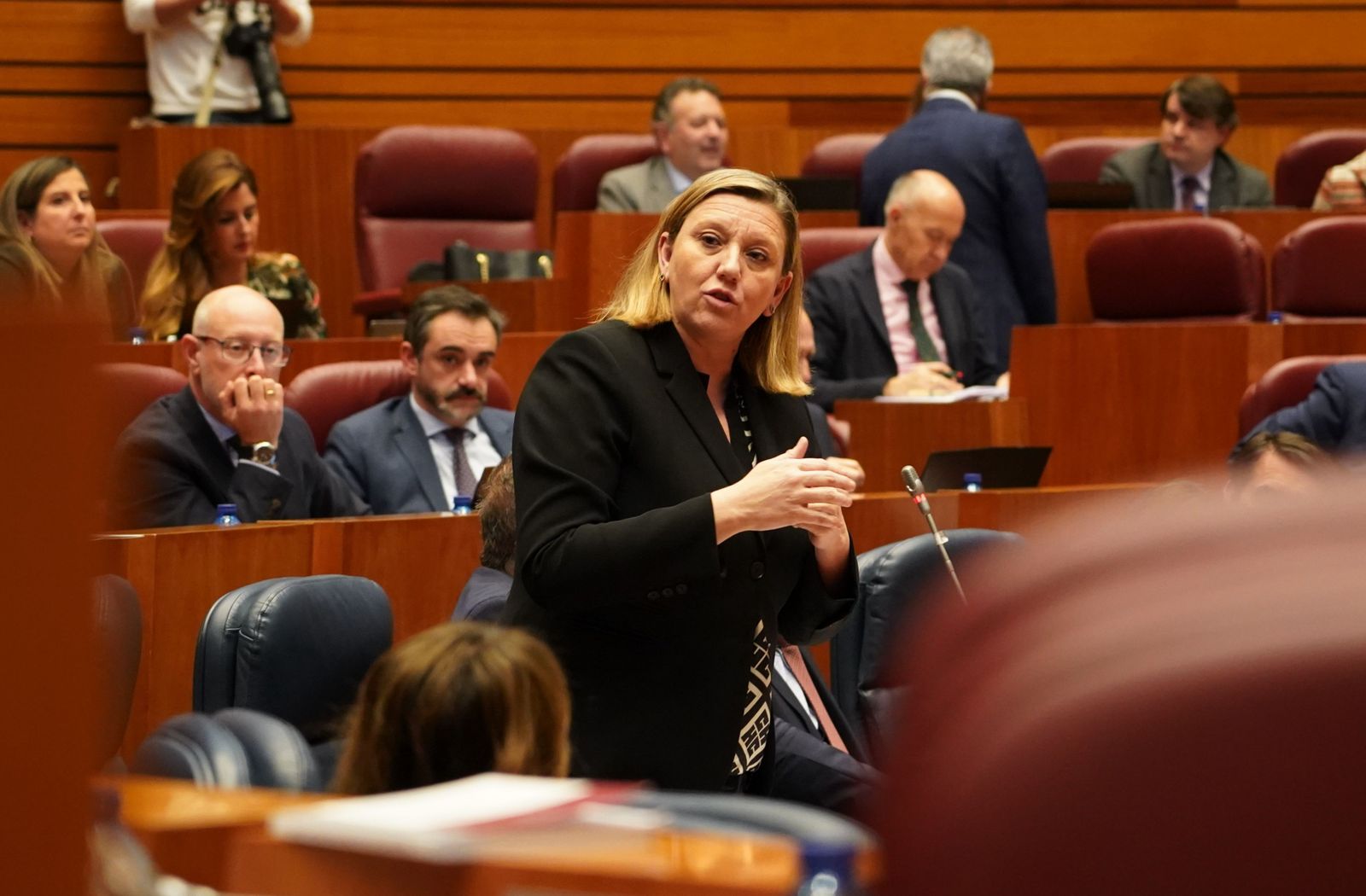 La consejera de Familia e Igualdad de Oportunidades, Isabel Blanco