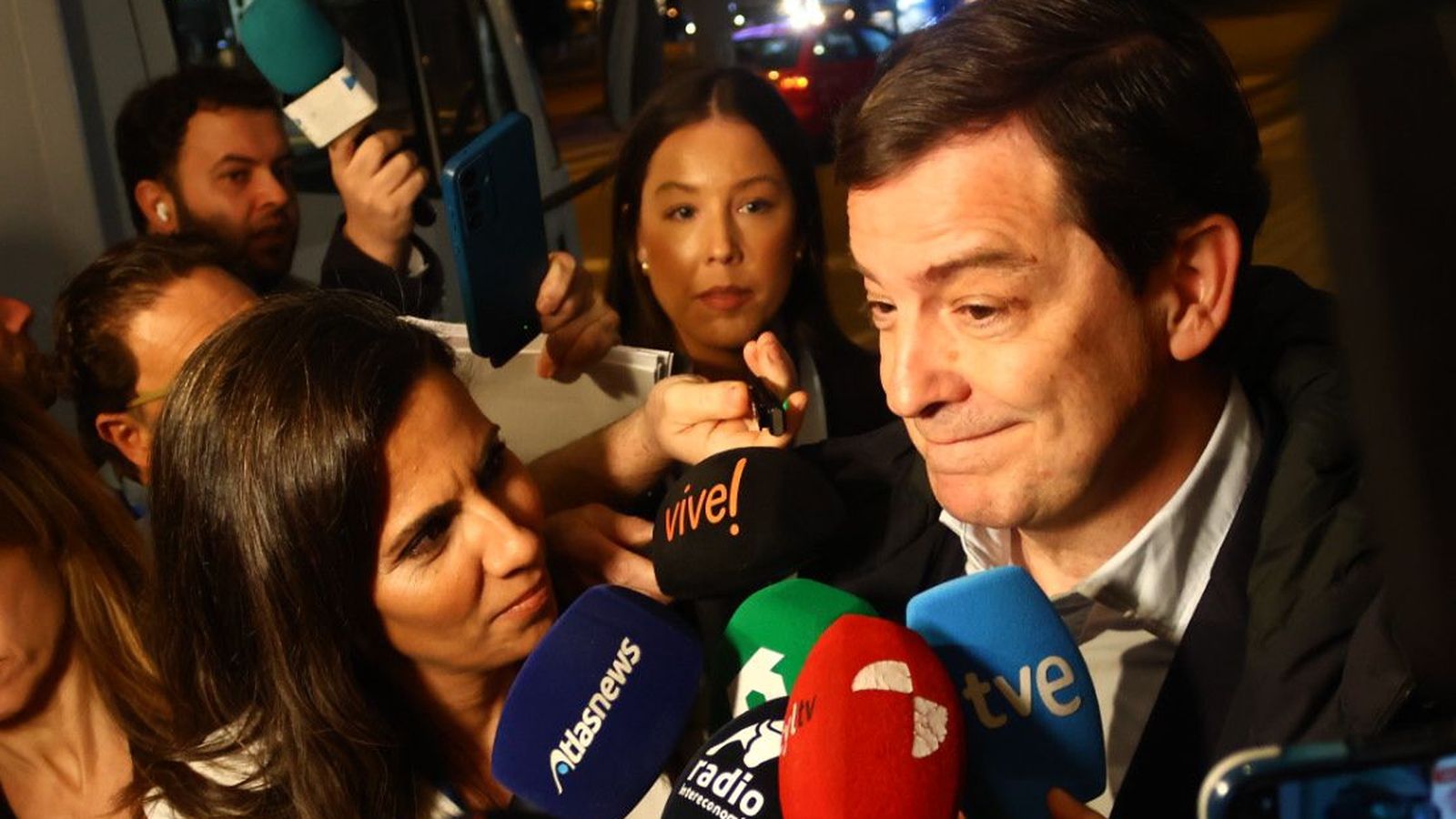 Mañueco a la espera de las votaciones de las Elecciones Autonómicas de Castilla y León