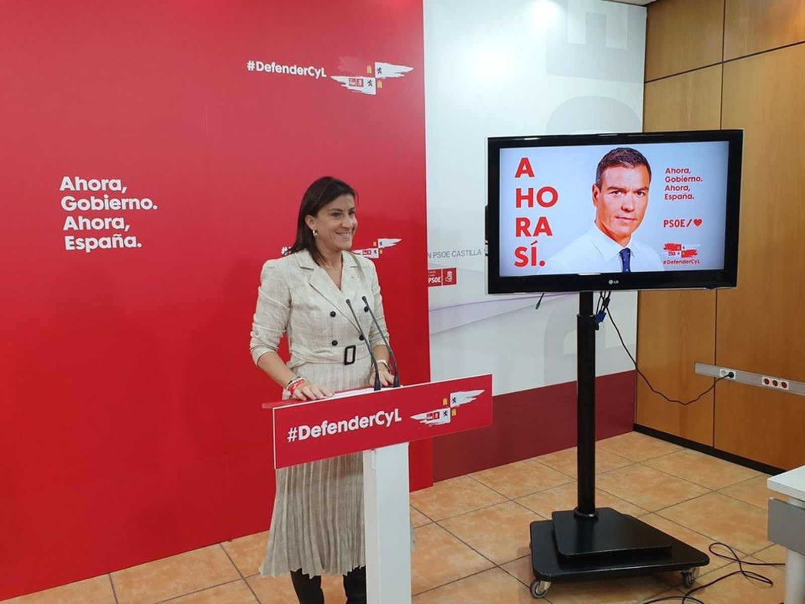 01 PSOECyL. Ana Sánchez Comité Electoral 28 10 19