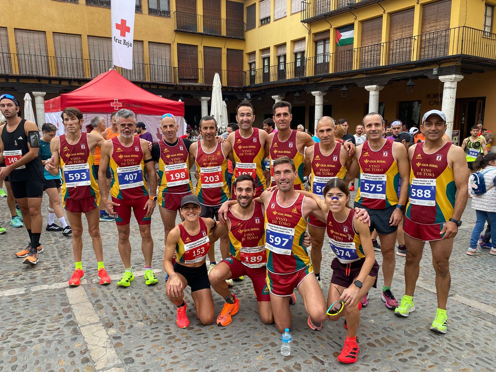 Parte de la expedicion del vino toro caja rural en Tordesillas