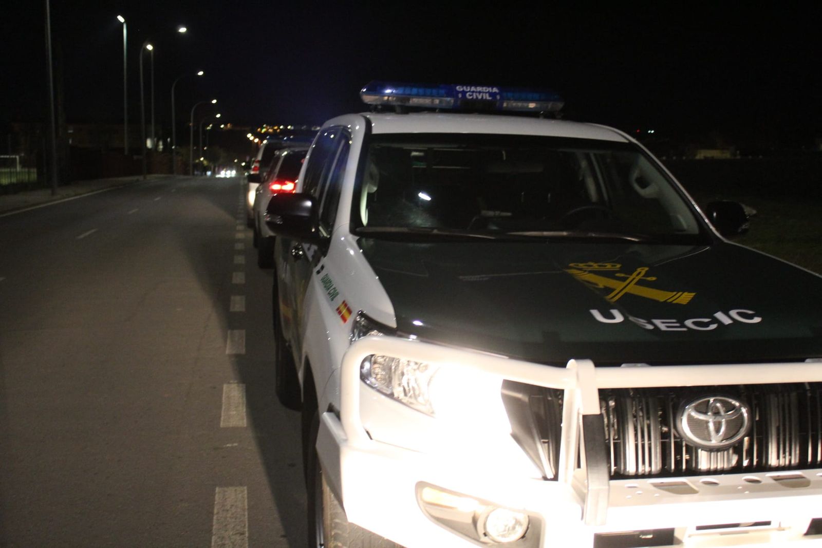 Vehículo de la Guardia Civil USECIC. Foto de archivo