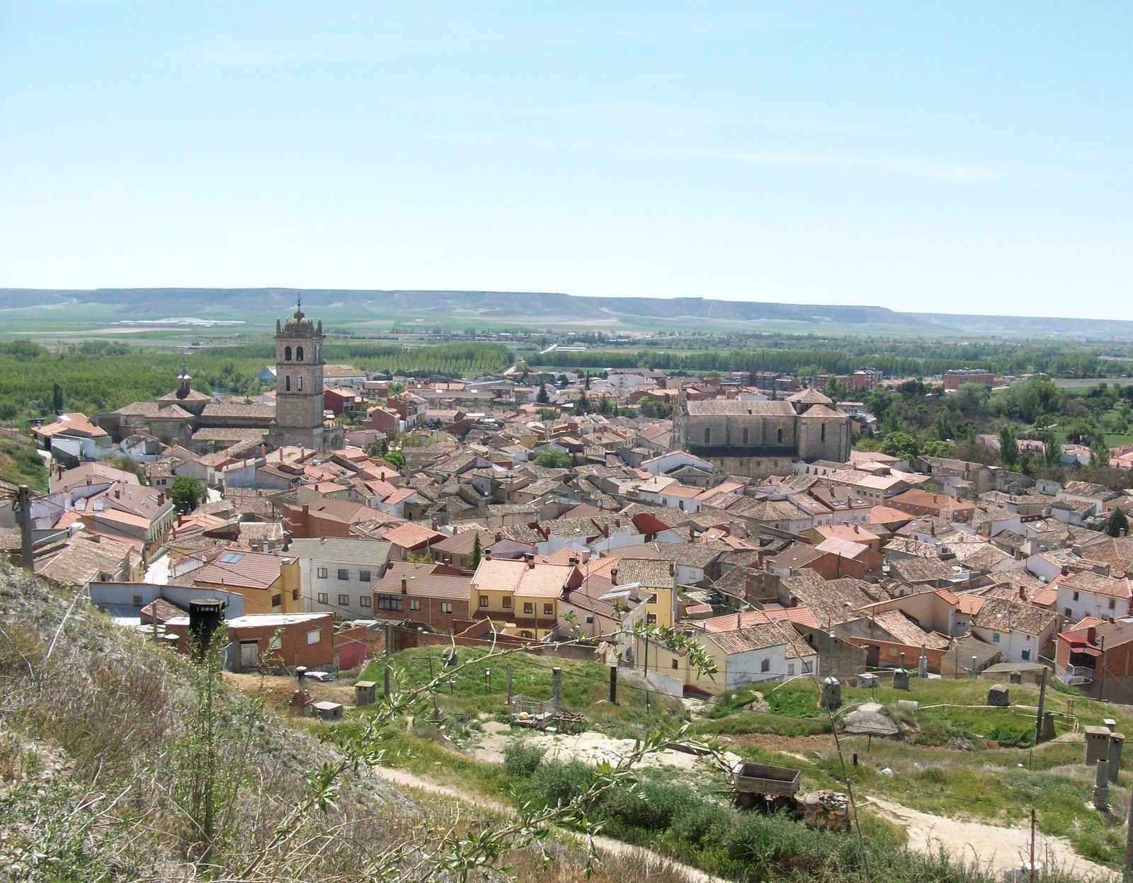 Panorámica de Dueñas