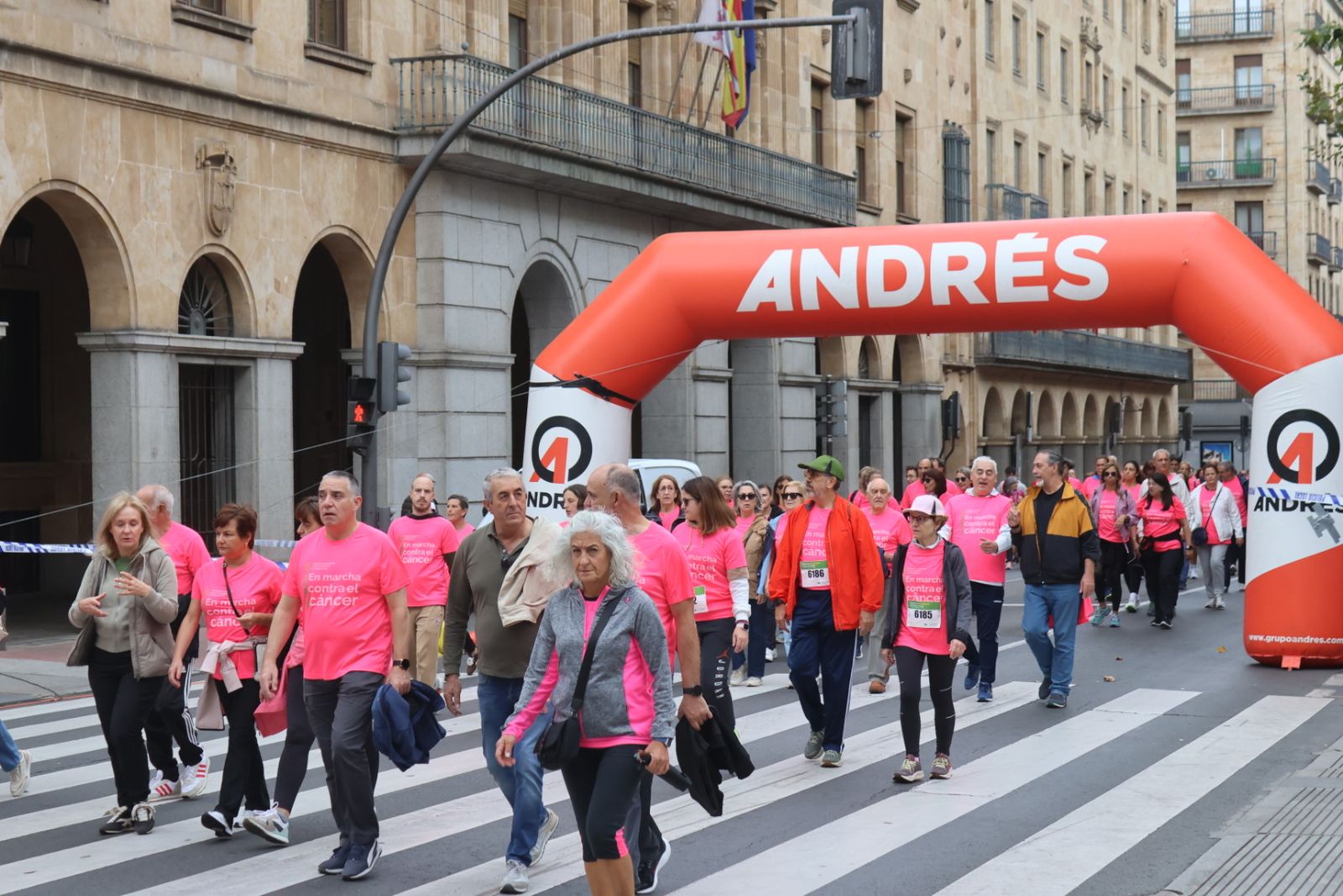 La marcha contra el cáncer vuelve a Salamanca un año más