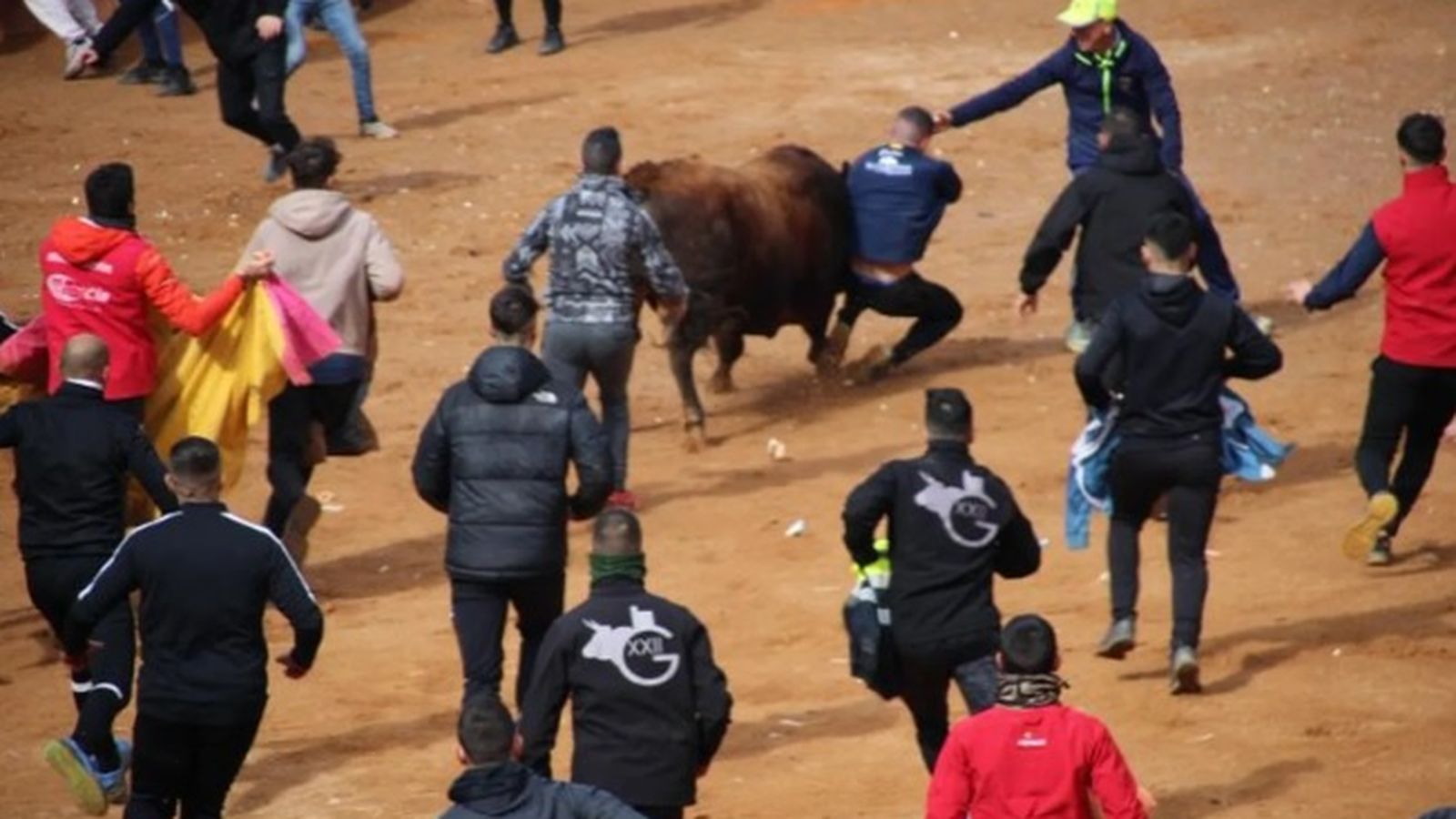 El recortador César Fernández, corneado en la capea del martes del Carnaval en Ciudad Rodrigo | Salamanca24horas