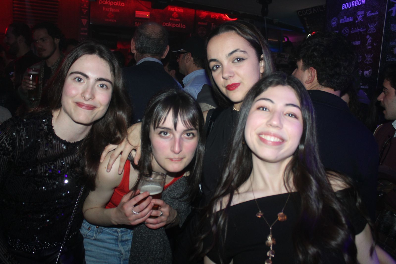 Salamanca de noche, sabado 28 de febrero