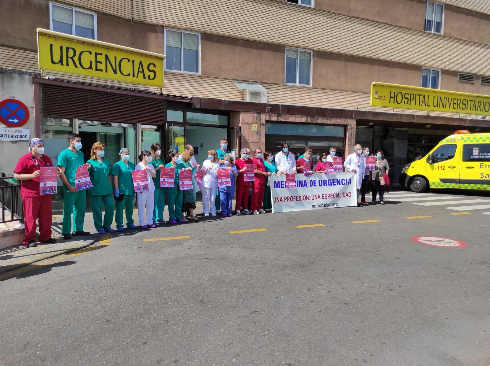 Las Urgencias de Salamanca perderán a casi la mitad de sus médicos en un periodo de 5 a 10 años