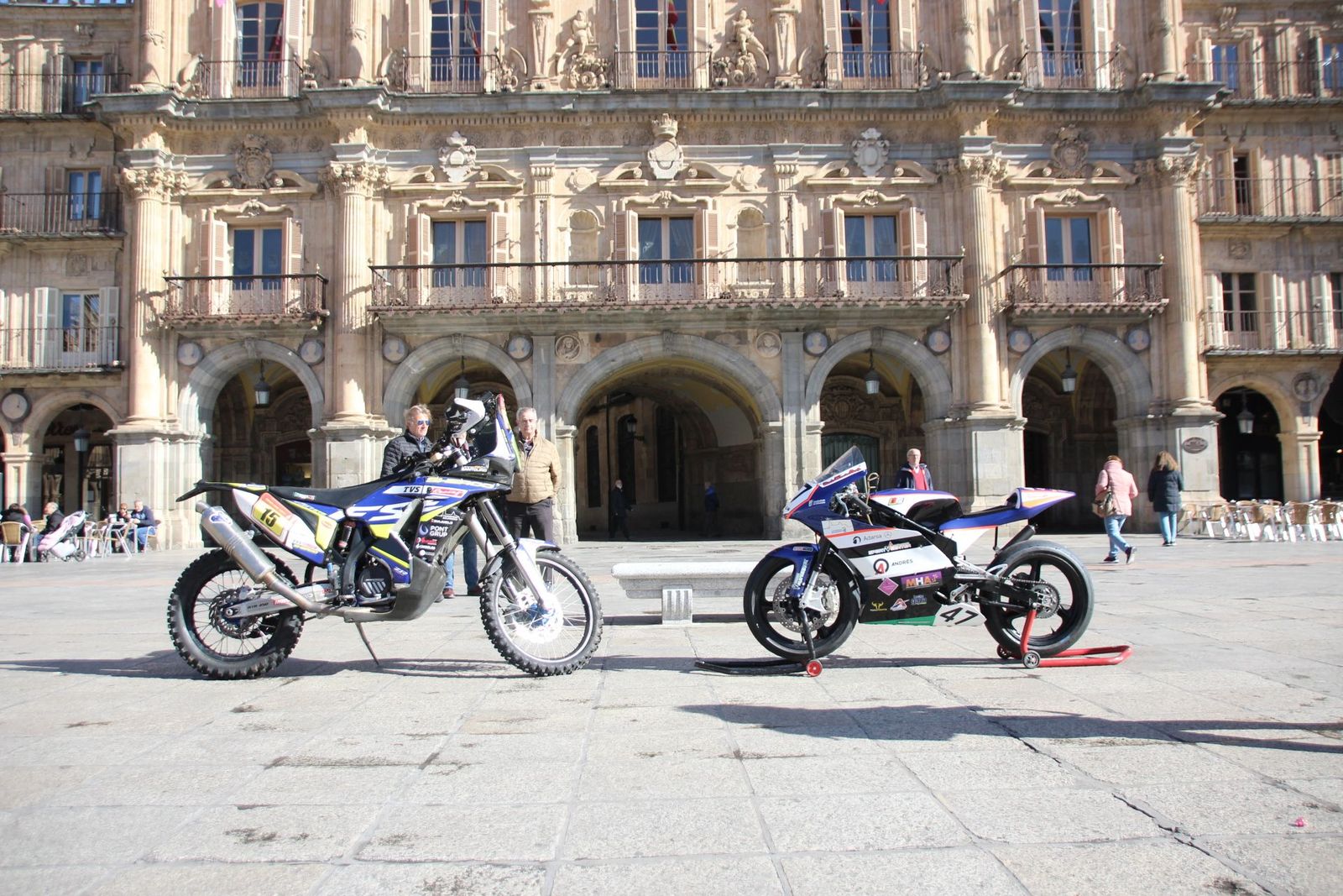 Nueva campaña promocional de Salamanca con los pilotos de motociclismo Lorenzo Santolino y Sergio Verdugo