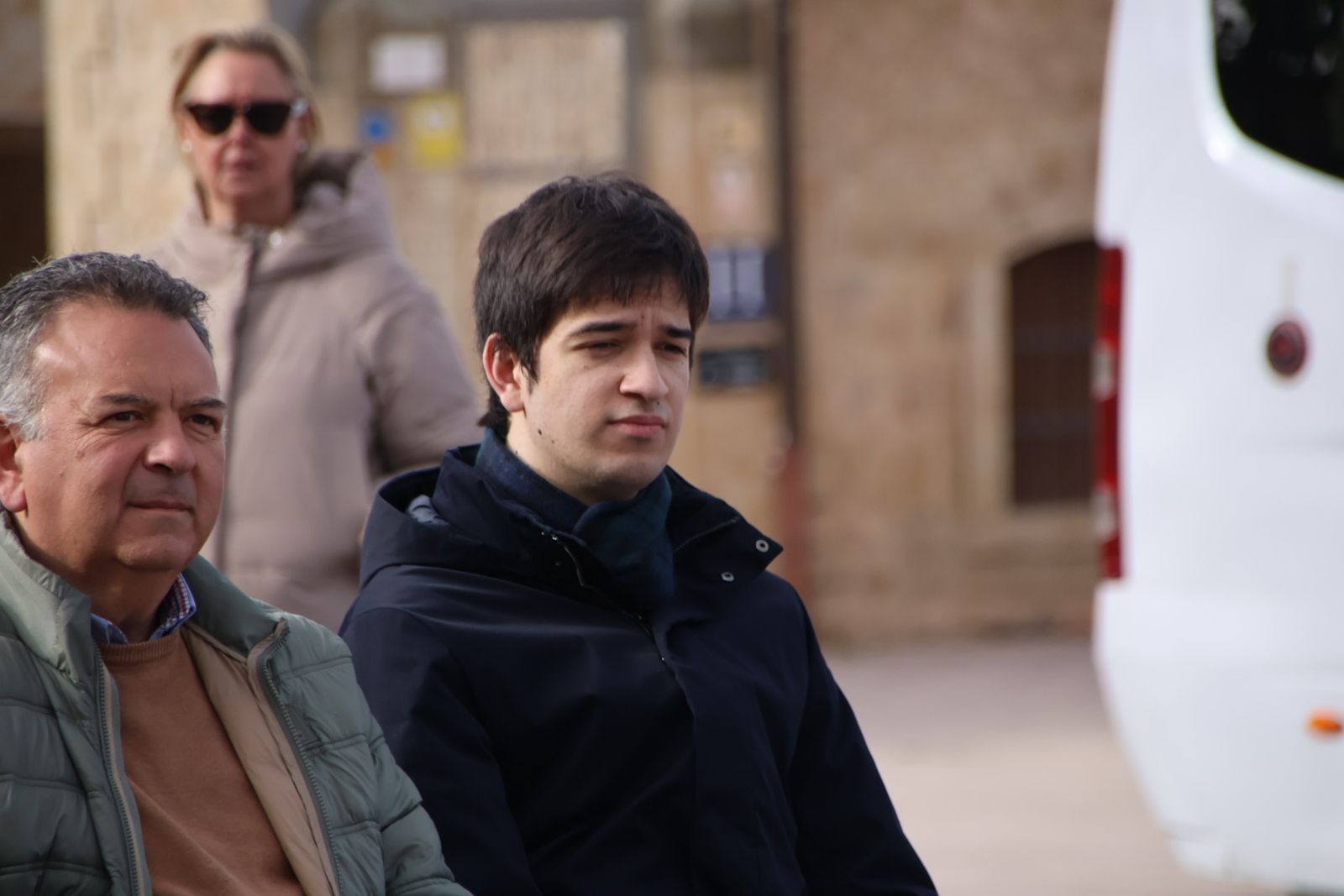 Mañueco presenta su caravana de vehículos en Salamanca