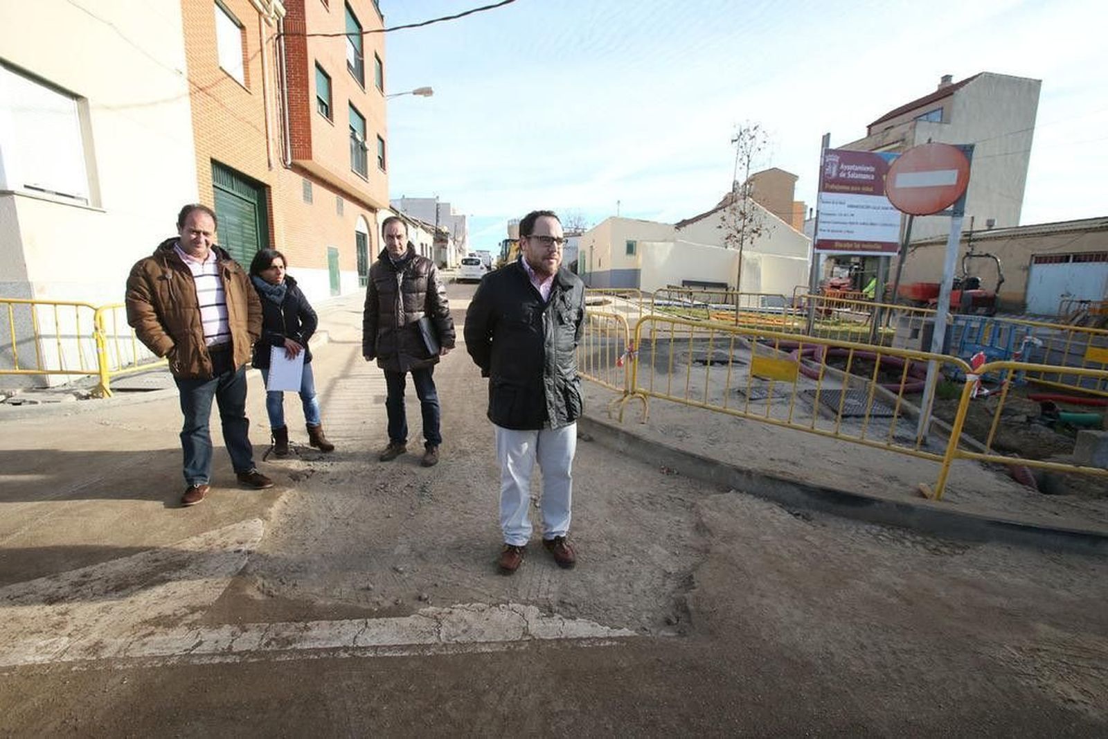 Las obras de urbanización de las calles Segovia y Juan Miguel concluirán en febrero  